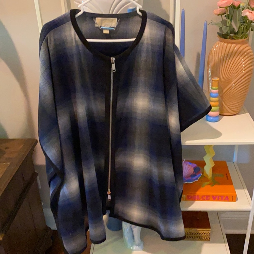 Michael Michael kors zip up poncho